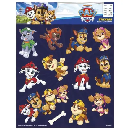 PAW Patrol Team im Dunkeln leuchtender Sticker Produktfoto