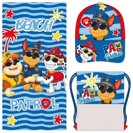 Paw Patrol Handtuch-, Tasche- und Cappy-Set Produktfoto