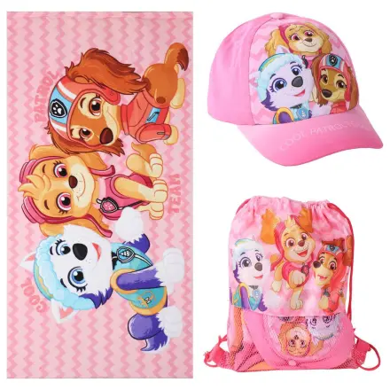 Paw Patrol Handtuch + Tasche + Kappe Set Produktfoto