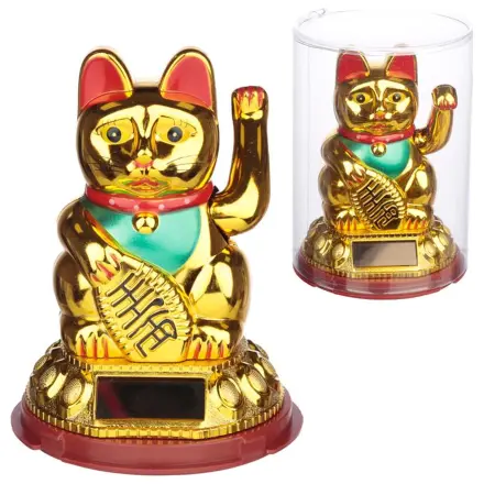 MANEKI-NEKO Good Luck Solar Pal 14 cm Produktfoto
