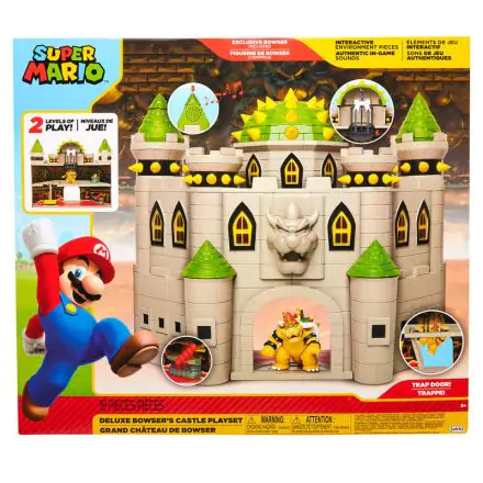 World of Nintendo Super Mario Deluxe Spielset Bowsers Schloss termékfotója