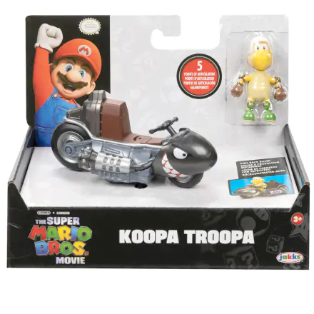 Mario Kart The Movie Koopa Troopa Kart  Kart Figur 6cm termékfotója