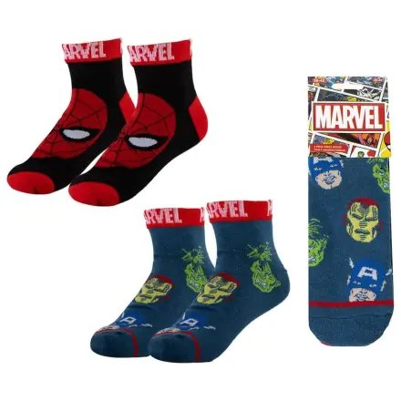 Marvel Socken 2er-Pack Short 38-45 Produktfoto