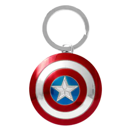 Marvel Metall-Schlüsselanhänger Captain America Shield termékfotója
