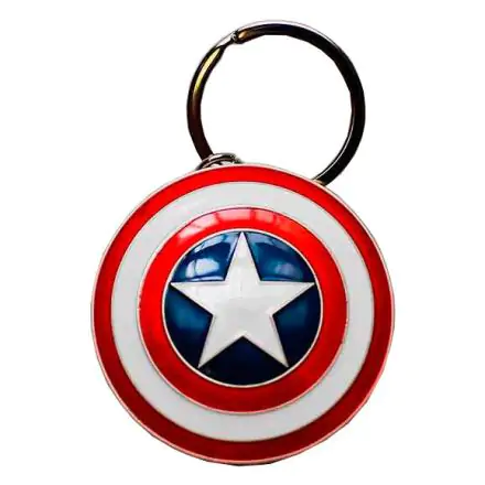 Marvel Comics Metall-Schlüsselanhänger Captain America Shield termékfotója