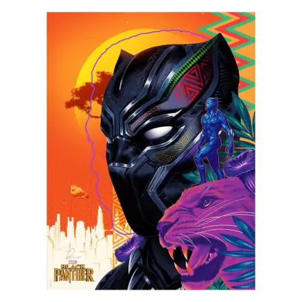 Marvel Kunstdruck Black Panther: Long Live the King 46 x 61 cm - ungerahmt Produktfoto
