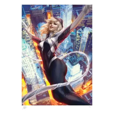 Marvel Kunstdruck Ghost-Spider 46 x 61 cm - ungerahmt Produktfoto
