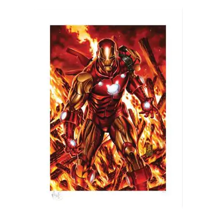 Marvel Kunstdruck Iron Man 46 x 61 cm - ungerahmt Produktfoto