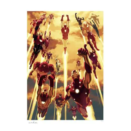 Marvel Kunstdruck Iron Man Legacy 46 x 61 cm - ungerahmt Produktfoto
