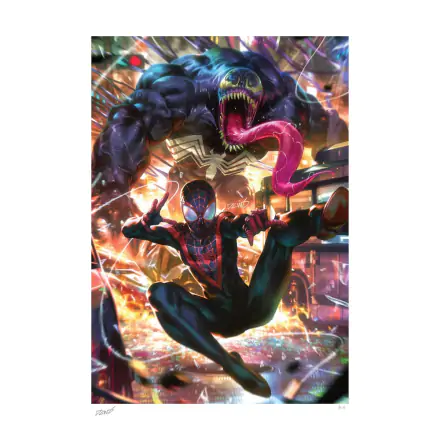 Marvel Kunstdruck Miles Morales: Spider-Man 46 x 61 cm - ungerahmt Produktfoto