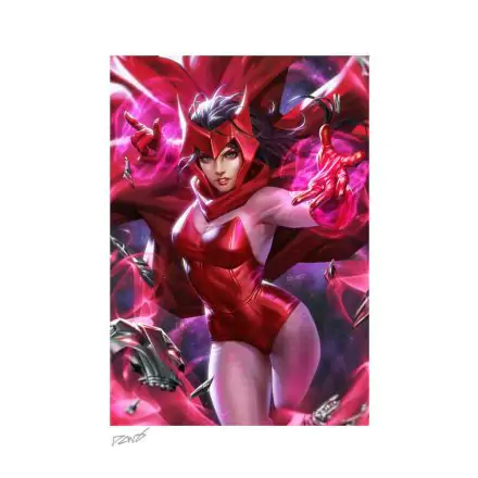 Marvel Kunstdruck Scarlet Witch 46 x 61 cm - ungerahmt Produktfoto
