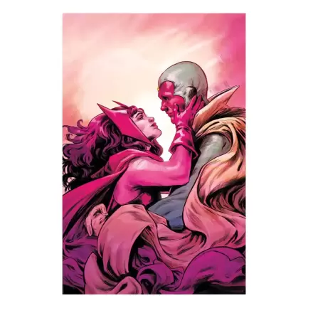 Marvel Kunstdruck Scarlet Witch & Vision 41 x 61 cm - ungerahmt Produktfoto
