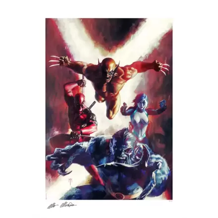 Marvel Kunstdruck The X-Force 46 x 61 cm - ungerahmt Produktfoto