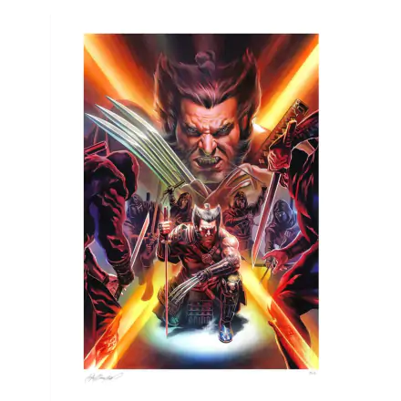 Marvel Kunstdruck Wolverine: Ronin 46 x 61 cm - ungerahmt Produktfoto