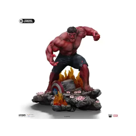 Marvel Art Scale Statue 1/10 Red Hulk 23 cm Produktfoto