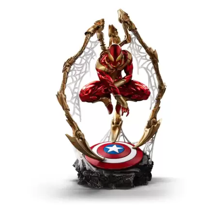 Marvel Art Scale Deluxe Statue 1/10 Spider-man Iron Armor Comics (CCXP Exclusive 2024) 24 cm termékfotója