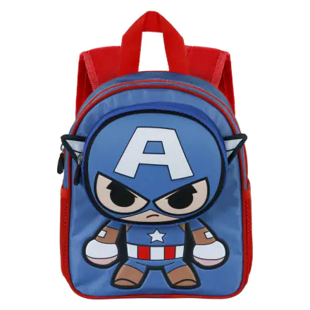 Marvel Avengers Captain America Bobblehead Rucksack 28cm Produktfoto