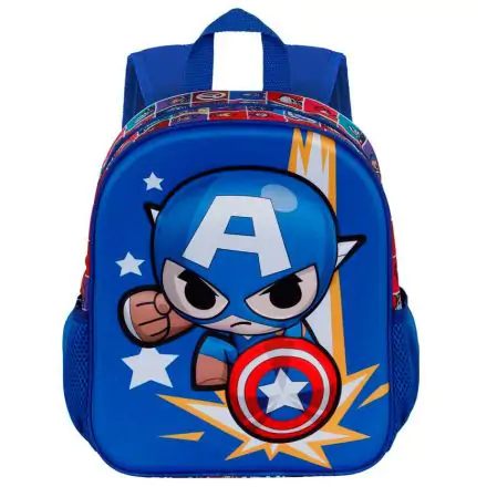 Marvel Avengers Captain America Punch 3D Rucksack 31cm Produktfoto