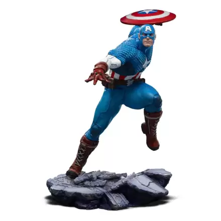 Marvel BDS Art Scale Statue 1/10 Captain America 22 cm termékfotója