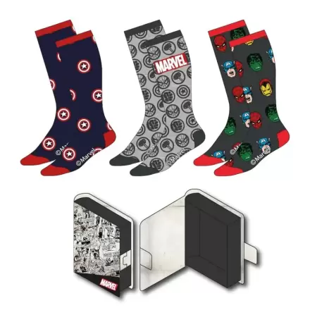 Marvel Avengers 3er-Pack Socken für Erwachsene termékfotója