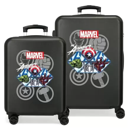 Marvel Avengers Heroes ABS 2-er Pack Trolley Koffers termékfotója