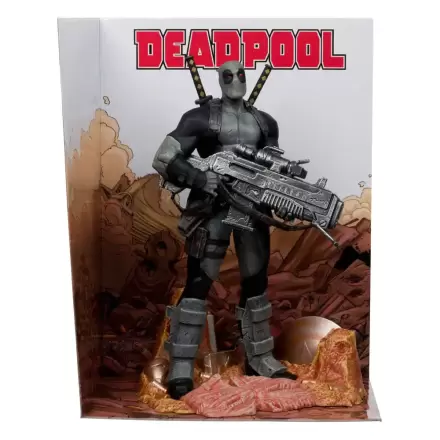 Marvel Collection PVC Statue im Maßstab 1/6 Deadpool (Deadpool #1)(Grey Suit Chase) 27 cm Produktfoto