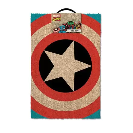 Marvel Comics Fußmatte Captain America Schild 40 x 60 cm Produktfoto