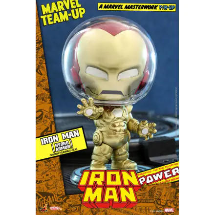 Marvel Comics Cosbaby (S) Minifigur Iron Man (Hydro Armor) 10 cm termékfotója