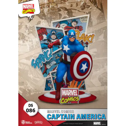 Marvel Comics D-Stage PVC Diorama Captain America 16 cm termékfotója