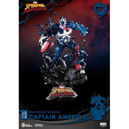 Marvel Comics D-Stage PVC Diorama Maximum Venom Captain America Special Edition 16 cm Produktfoto