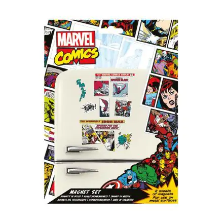 Marvel Comics Magnete Set Retro Heroes termékfotója