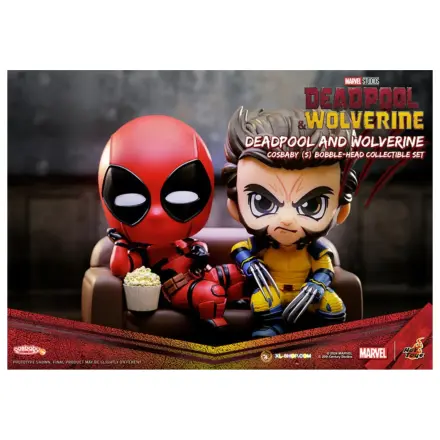 Marvel Cosbaby Wave 4 Deadpool & Wolverine Set Produktfoto