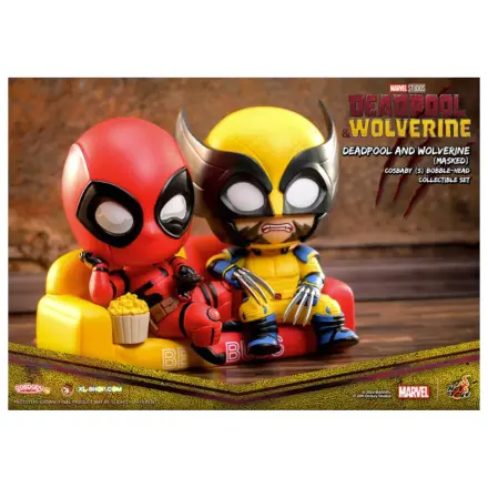 Marvel Cosbaby Welle 5 Deadpool & Wolverine Masked Produktfoto