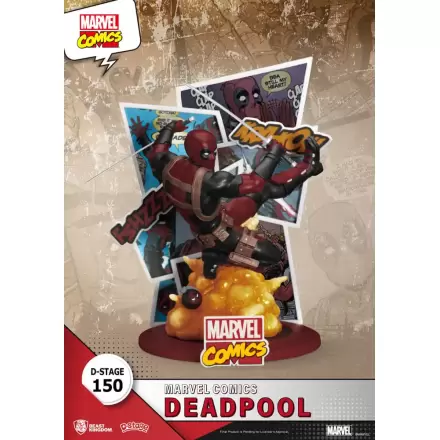 Marvel D-Stage PVC Diorama Deadpool 16 cm termékfotója