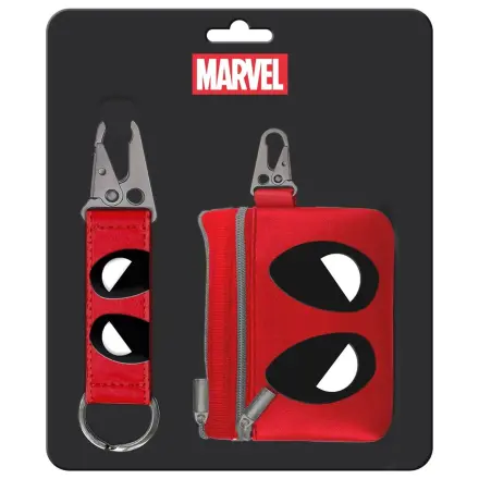 Marvel Deadpool Schlüsselanhänger + Geldbörsen-Set Produktfoto