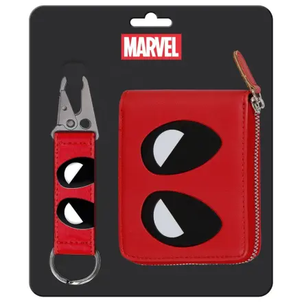 Marvel Deadpool Schlüsselanhänger + Geldbörse Set Produktfoto