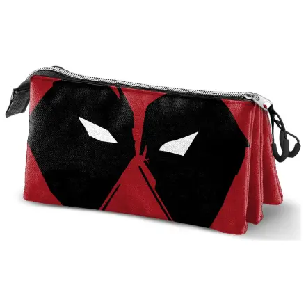 Marvel Deadpool Mask dreifach Federmäppchen Produktfoto