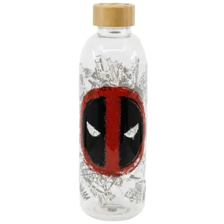 Marvel Deadpool Glasflasche 1030ml termékfotója