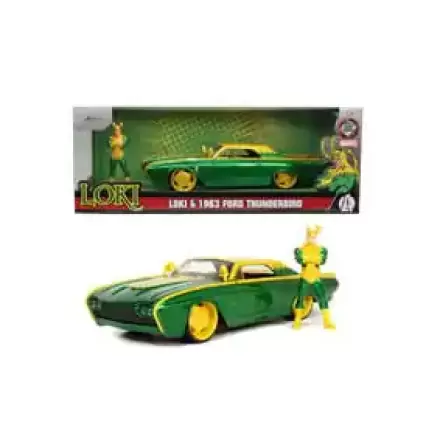 Marvel Diecast Modell 1/24 Ford Thunderbird Loki termékfotója