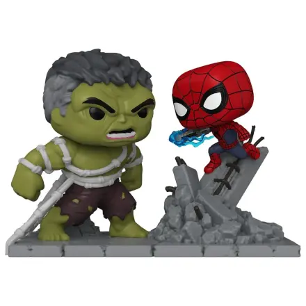 Marvel Diorama Funko POP! Moment Spider-Man v Hulk Produktfoto