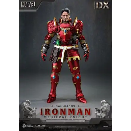 Marvel Dynamic 8ction Heroes Actionfigur 1/9 Medieval Knight Iron Man Deluxe Version 20 cm termékfotója
