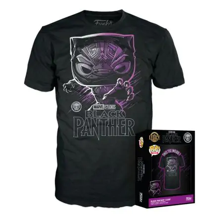 Marvel Funko Boxed Tee Black Panther T-shirt termékfotója