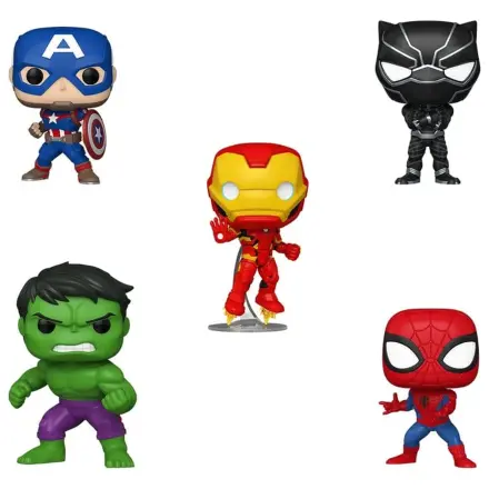 Marvel Funko POP! Vinyl Figur 5er-Pack Bündel 9 cm Produktfoto