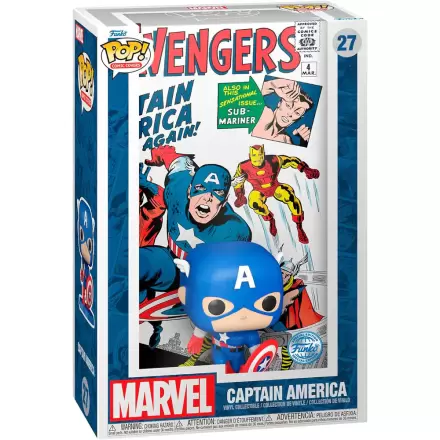 Marvel POP! Comic Cover Vinyl Figur Avengers #4 (1963) Produktfoto