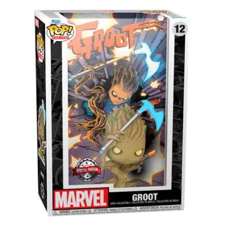Marvel POP! Comic Cover Vinyl Figur Groot Produktfoto