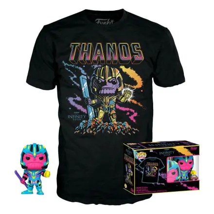 Marvel Funko POP Figur & T-Shirt Set Thanos (BKLT) termékfotója