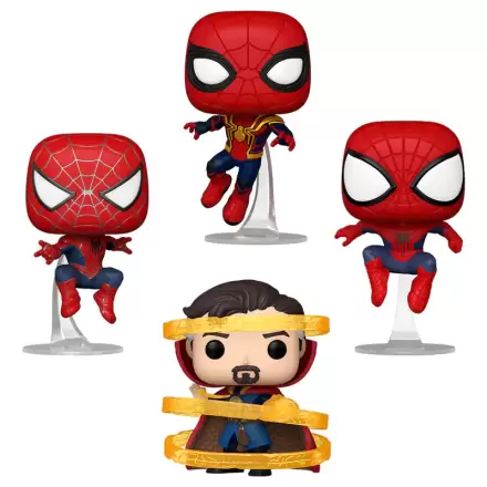 Marvel POP! Movies Vinyl Figuren 4er-Pack Spider-Man No way Home S3 9 cm Produktfoto
