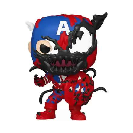 Marvel Funko POP! Vinyl Figur Carnageized - Captain America 9 cm termékfotója