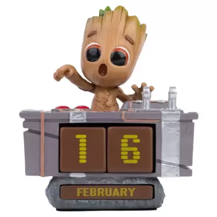 Marvel Guardians of the Galaxy Groot Death Button 3D ewiger Kalender termékfotója