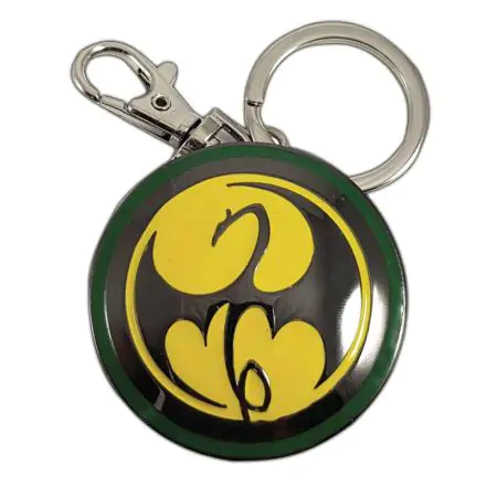 Marvel Iron Fist Logo Metall Schlüsselanhänger Produktfoto